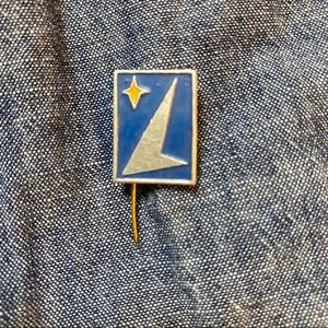 3/$12 vintage USSR lapel pin